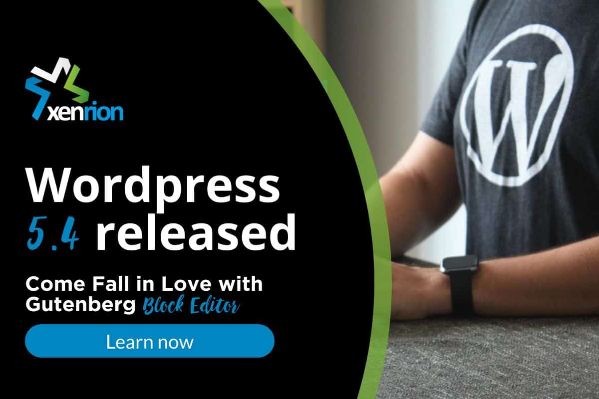 Wordpress Version 5.4 Released - XENRION