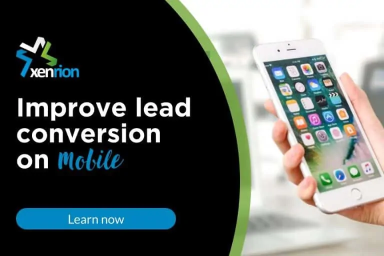 Improve Lead Conversion on Mobile